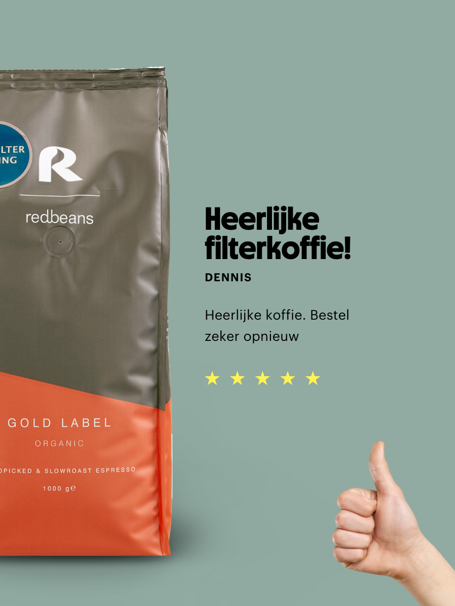 Redbeans Gold Snelfiltermaling bio - 1kg