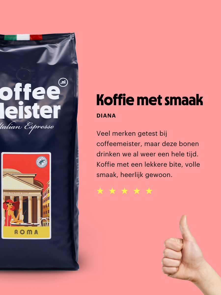 CoffeeMeister Roma Dark Roast - 1kg