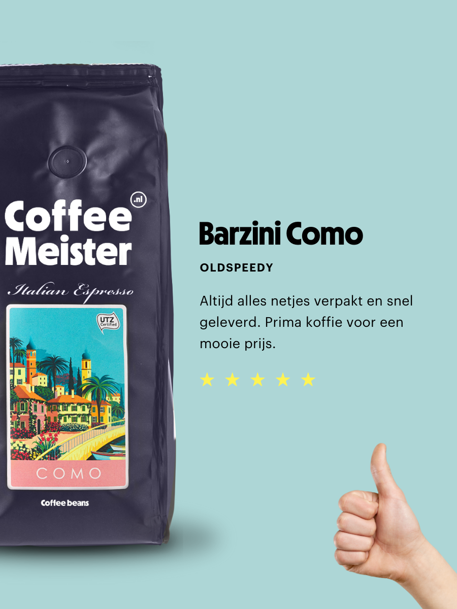 CoffeeMeister Como Extra Dark Roast - 1000g