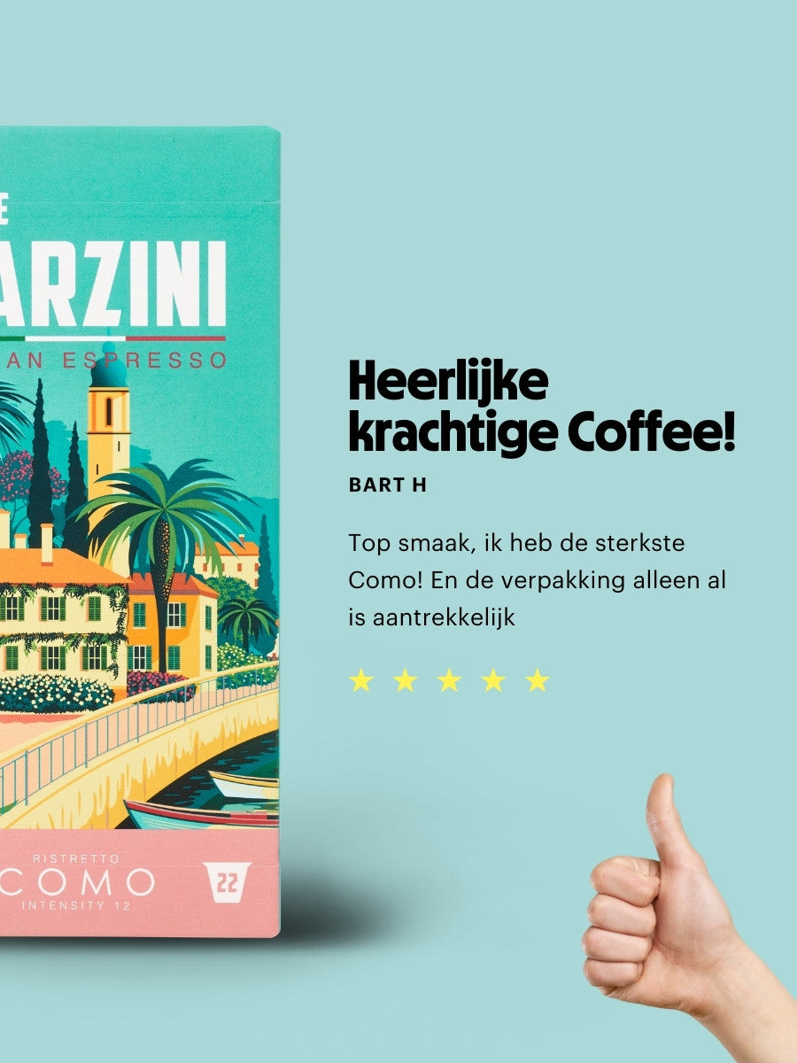 Barzini Como Extra Dark Roast - 22 cups