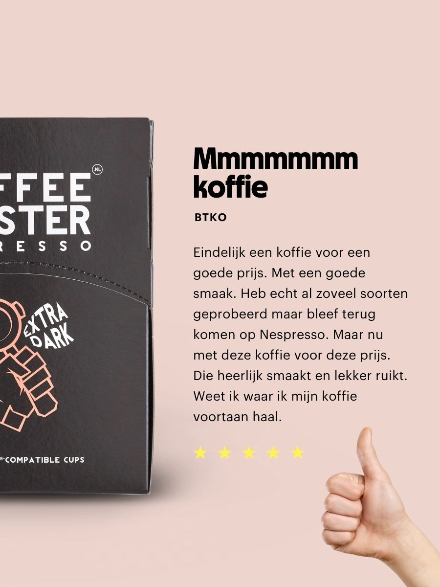 CoffeeMeister Extra Dark Roast - 80 cups