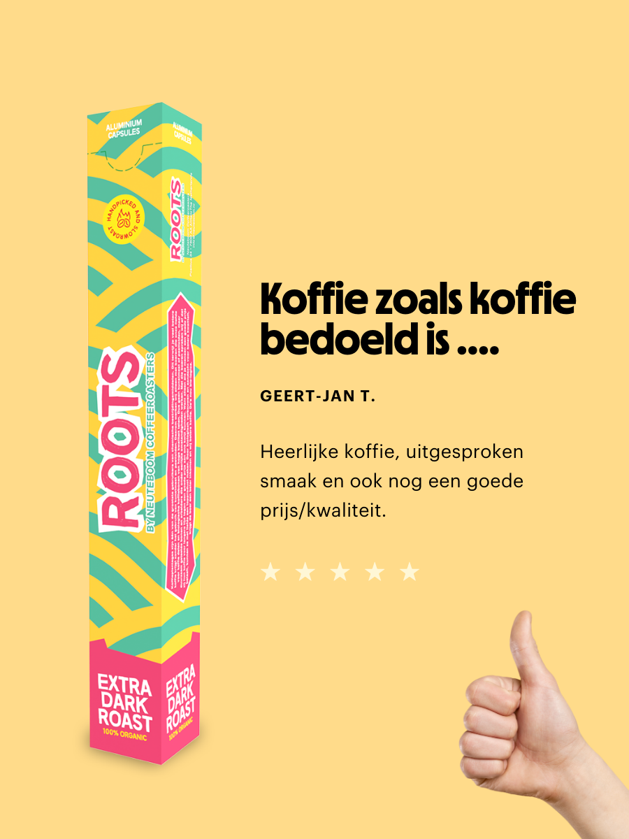 Roots Extra Dark roast bio - 10 cups