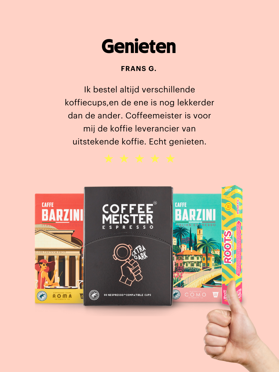 Extra Dark Roast Koffiecups Proefpakket - 134 cups