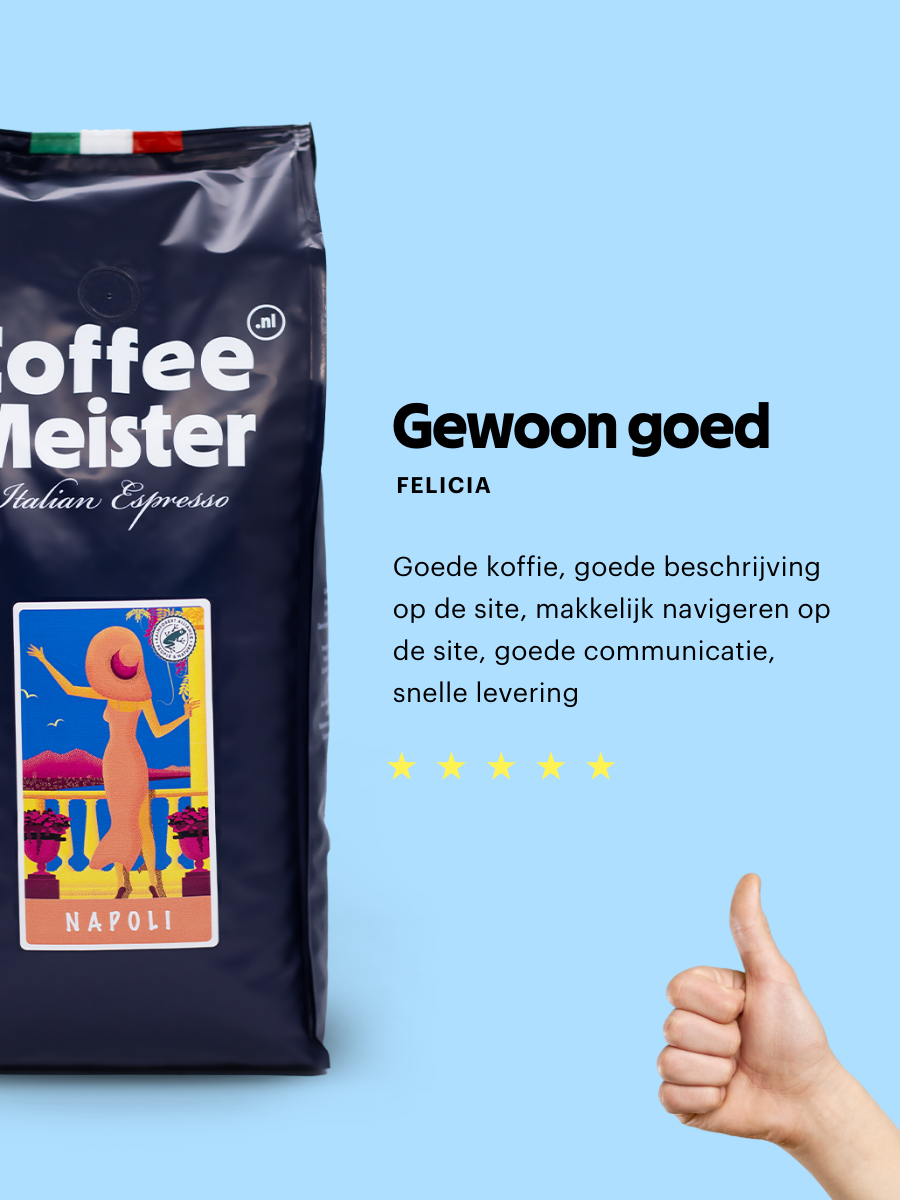 CoffeeMeister Napoli Medium Roast - 1kg