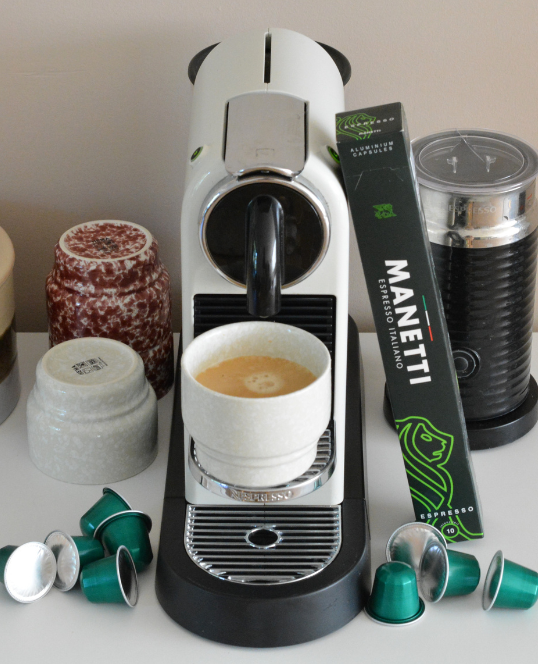 Manetti Espresso Bio - Intens en rijk met noten en cacao - 10 cups