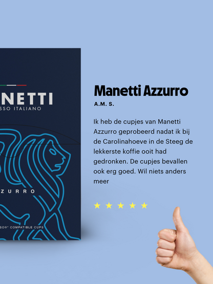 Manetti Azzurro : 80 capsules