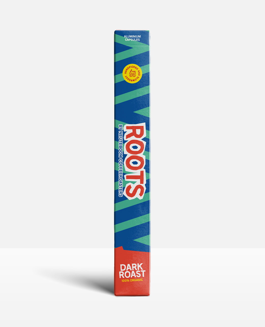 Doosje Roots Dark Roast bio met 10 Nespresso-compatibele koffiecups