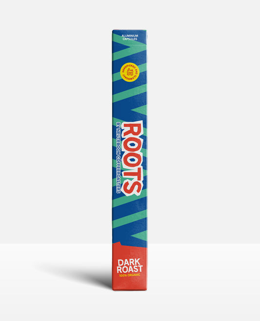 Roots Dark Roast bio - Vol & romig met chocoladetonen - 10 cups