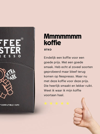 CoffeeMeister Extra Dark Roast - 80 Capsules