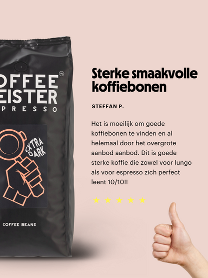 CoffeeMeister Extra Dark Roast - 1000g