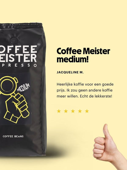 CoffeeMeister Medium Roast - 1000g