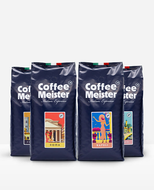 Coffeemeister Italian Espresso Pakket 4x 1000gr